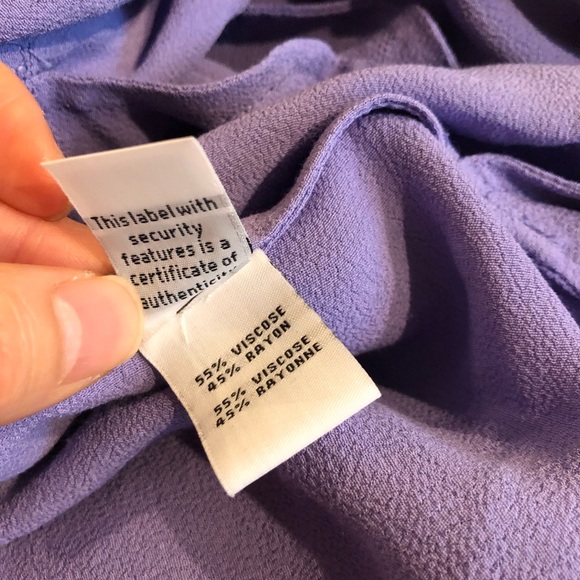 DVF Diane von Furstenberg Karin Freesia Button Down Shirtdress Size 2 - Picture 9 of 10